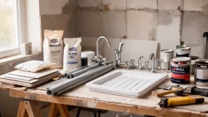 ile kosztuje generalny remont małej łazienki