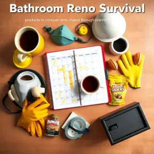 Jak przetrwać remont łazienki