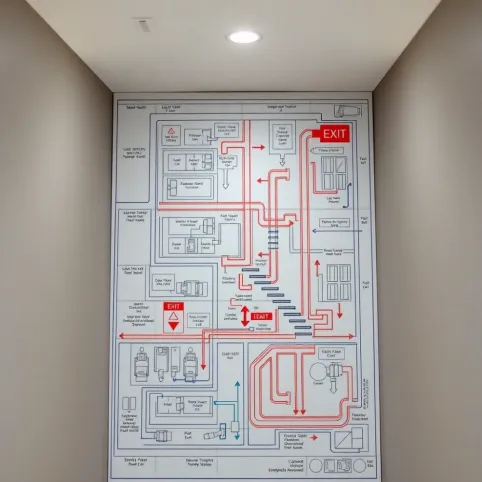 Oddymianie Klatki Schodowej Schemat