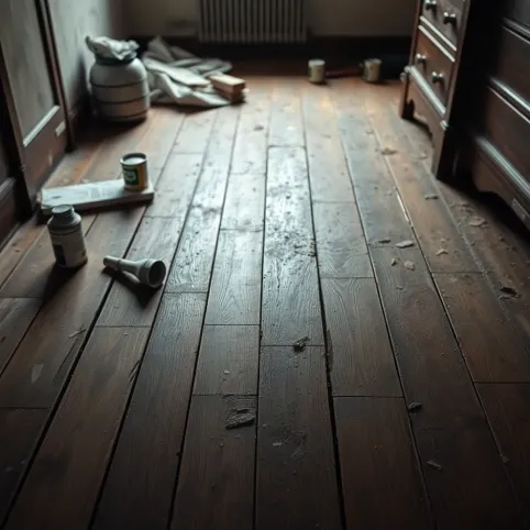 Remont podłogi w kamienicy