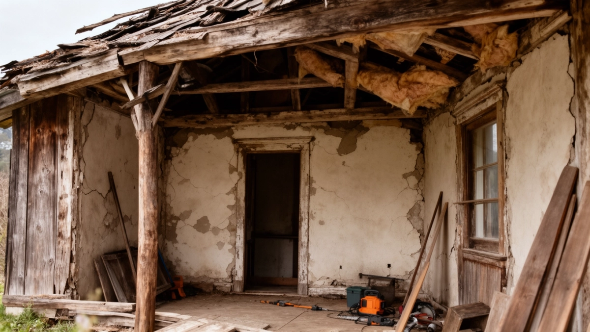 ile kosztuje remont starego drewnianego domu